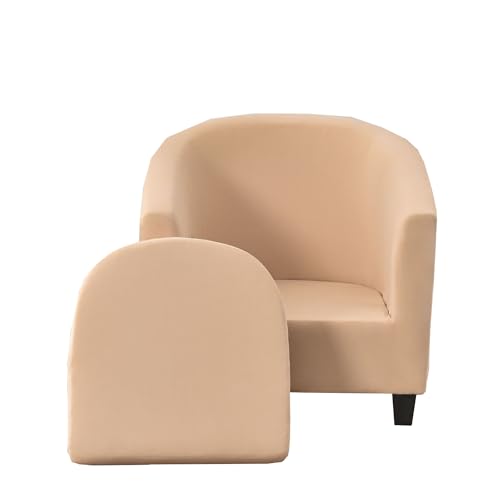 MYBMPFRHO Sesselbezug Stretch, 2 Stück Sesselschoner Sesselüberwurf Universal Sesselhussen Waschbar Sesselüberzug Hussen Cocktailsessel Clubsessel Überzug - Weich, hoher Dehnung(G,1PCS) von MYBMPFRHO