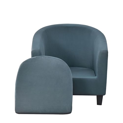 MYBMPFRHO Sesselbezug Stretch, 2 Stück Sesselschoner Sesselüberwurf Universal Sesselhussen Waschbar Sesselüberzug Hussen Cocktailsessel Clubsessel Überzug - Weich, hoher Dehnung(M,2PCS) von MYBMPFRHO