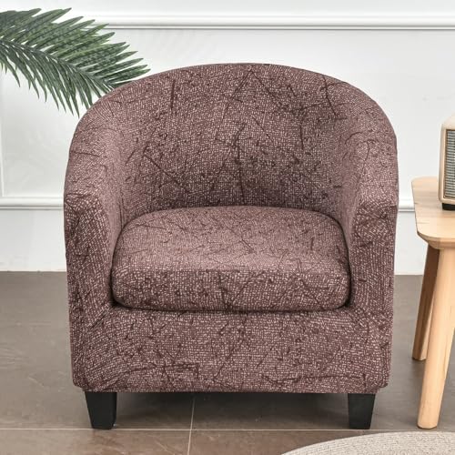 MYBMPFRHO Sesselbezug Stretch mit Armlehne 2 Stück, Überzug Universal Sesselhussen Stretch Weich Sesselüberzug Elastisch Sessel für Clubsessel Loungesessel Cocktailsessel(A1) von MYBMPFRHO