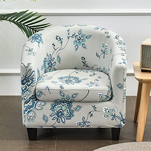 MYBMPFRHO Sesselbezug Stretch mit Armlehne 2 Stück, Überzug Universal Sesselhussen Stretch Weich Sesselüberzug Elastisch Sessel für Clubsessel Loungesessel Cocktailsessel(C) von MYBMPFRHO