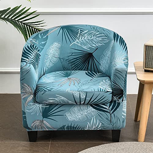 MYBMPFRHO Sesselbezug Stretch mit Armlehne 2 Stück, Überzug Universal Sesselhussen Stretch Weich Sesselüberzug Elastisch Sessel für Clubsessel Loungesessel Cocktailsessel(H) von MYBMPFRHO