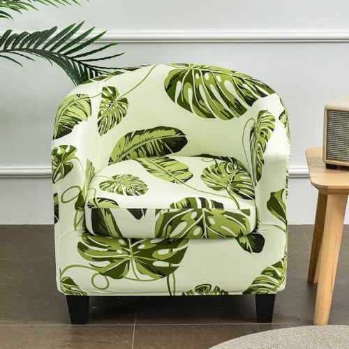MYBMPFRHO Sesselbezug Stretch mit Armlehne 2 Stück, Überzug Universal Sesselhussen Stretch Weich Sesselüberzug Elastisch Sessel für Clubsessel Loungesessel Cocktailsessel(I) von MYBMPFRHO
