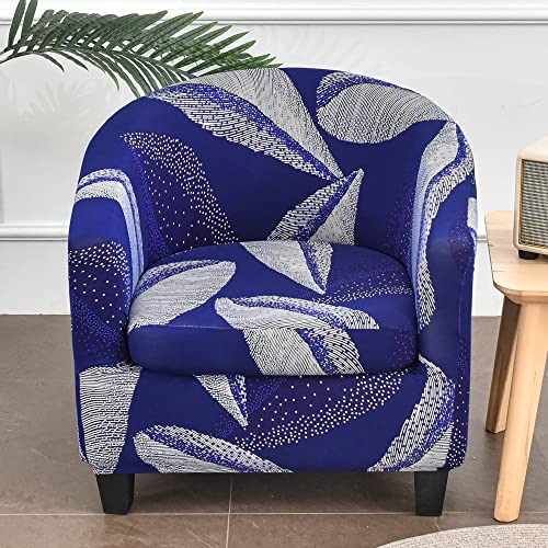 MYBMPFRHO Sesselbezug Stretch mit Armlehne 2 Stück, Überzug Universal Sesselhussen Stretch Weich Sesselüberzug Elastisch Sessel für Clubsessel Loungesessel Cocktailsessel(T) von MYBMPFRHO