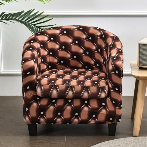 MYBMPFRHO Sesselbezug Stretch mit Armlehne 2 Stück, Überzug Universal Sesselhussen Stretch Weich Sesselüberzug Elastisch Sessel für Clubsessel Loungesessel Cocktailsessel(Y) von MYBMPFRHO