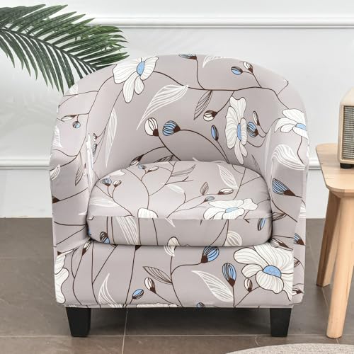 MYBMPFRHO Sesselbezug Stretch mit Armlehne 2 Stück, Überzug Universal Sesselhussen Stretch Weich Sesselüberzug Elastisch Sessel für Clubsessel Loungesessel Cocktailsessel(Z) von MYBMPFRHO