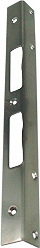 Sicherheits-Winkelschließblech 300x25x25x2mm stark Edelstahl im Beutel mit Schrauben von Schnegel