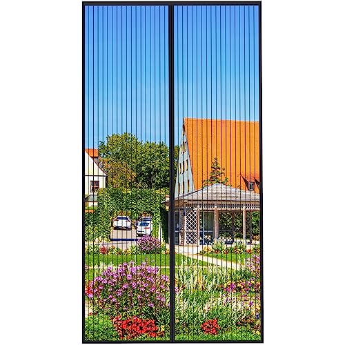 MYCARBON Fliegengitter Tür Magnet 100x220cm Insektenschutz Balkontür Fliegenvorhang | 10 x Stärker als Normales Fliegengitter - ohne Bohren - Vorhang für Balkontür Wohnzimmer Schiebetür MYCARBON Fliegengitter Tür Magnet 100x220cm Insektenschutz Balkontür Fliegenvorhang | 10 x Stärker als Normales Fliegengitter - ohne Bohren - Vorhang für Balkontür Wohnzimmer Schiebetür von MYCARBON