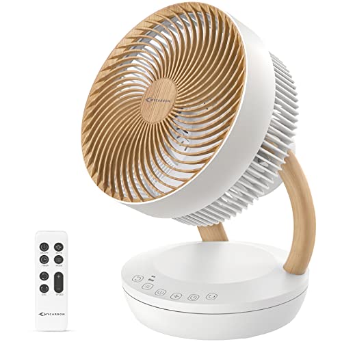 MYCARBON Ventilator sehr leise DC Motor 20dB 1850m³/h Luftmenge 8 Stufe ECO Modi Tischventilator 3D Luftumwälzer für 30m² Schlafzimmer Turbo Ventilator 8h Timmer MYCARBON Ventilator sehr leise DC Motor 20dB 1850m³/h Luftmenge 8 Stufe ECO Modi Tischventilator 3D Luftumwälzer für 30m² Schlafzimmer Turbo Ventilator 8h Timmer von MYCARBON
