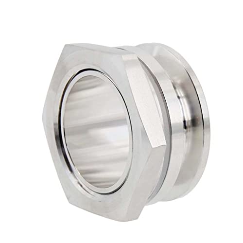 1.5" Tri Clamp Weldless Bulkhead Stainless Steel, Compression Bulkhead Fittings Homebrew Kettle Bulkhead 1.5 Inch TC Bulkhead Connector 1.5" Tri Clamp Weldless Bulkhead Stainless Steel, Compression Bulkhead Fittings Homebrew Kettle Bulkhead 1.5 Inch TC Bulkhead Connector von MYCZLQL