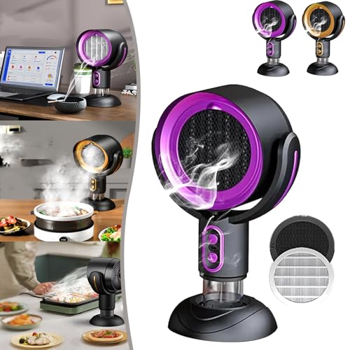 Puff Hide Rauchventilator, Puffhide-Luftreiniger der neuen Generation 2025, Puffhide for Rauchventilator mit 2 Geschwindigkeiten, abnehmbarem und waschbarem Filter, Rauchventilator for Rauchen.(Purple Puff Hide Rauchventilator, Puffhide-Luftreiniger der neuen Generation 2025, Puffhide for Rauchventilator mit 2 Geschwindigkeiten, abnehmbarem und waschbarem Filter, Rauchventilator for Rauchen.(Purple von MYDZSWZX