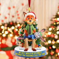 Nick Und Judy Zootopia Acryl Ornament Nick Und Judy Zootopia Acryl Ornament von MYGMoonDesigns