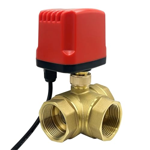 1/2'' 3/4'' 1'' 1-1/4'' 1-1/2'' 2'' 3 Way IP65 Waterproof Motorized Ball Valve 3-Wire 2 Control Brass Electric Ball Valves(DN50,T TYPE_24VDC_CR02) von MYGZNDDEV