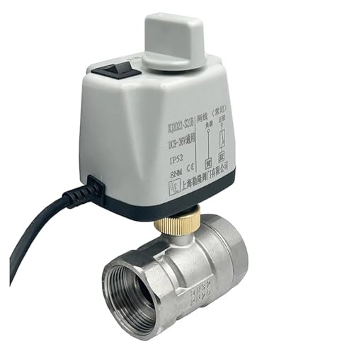 1/2" 3/4" 1" 1-1/4" 1-1/2" 2" Stainless Steel Motorized Ball Valve With manual Switch Normally Closed/Open Valves 2-Wire Control(DN25,NORMALLY CLOSED_24VDC) von MYGZNDDEV