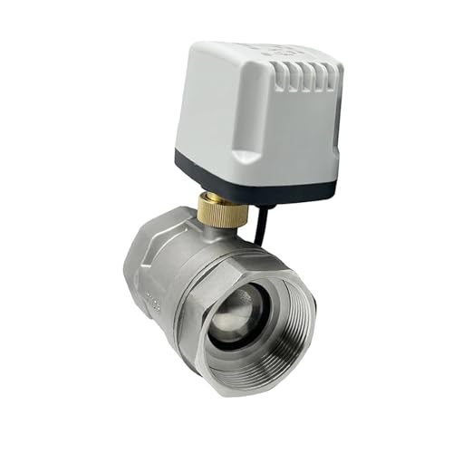 1/2" 3/4" 1" 1-1/4" 304 Stainless Steel IP65 Waterproof Motorized Ball Valve 220V 12V 24V 3-Wire 2 Control Electric Ball Valve(DN25,12VDC_CR02) von MYGZNDDEV