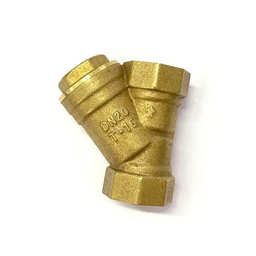 1/2" 3/4" 1" 2" 3" 4" Y Shaped Brass Strainer Filter Valve Female Inline Y Mesh Strainer Threads Filter Brass Filter Valve(1-1/2") von MYGZNDDEV