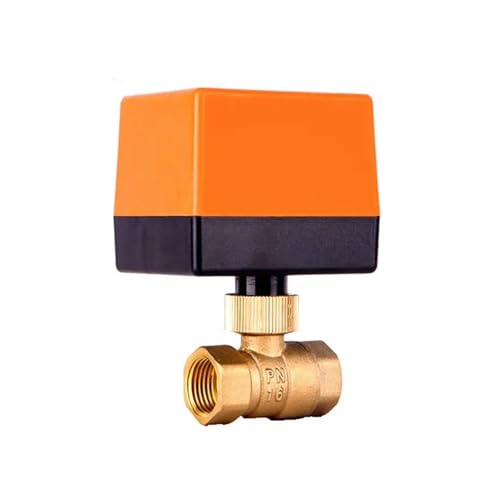 1/2" Motorized 2-Way Ball Valve 220V 12V 24V Brass Electric Ball Valve 3-Wire 2 Point Control(220VAC) von MYGZNDDEV