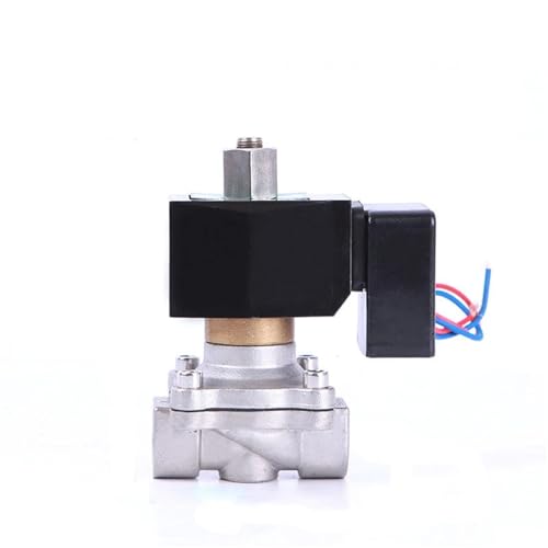 1/2" Normally Open Waterproof Solenoid Valve With LED Power Indicator 24V 12V 220V 110V Stainless Steel Non Hot Solenoid Valve(BSP_24VAC_NBR-SEAL) von MYGZNDDEV