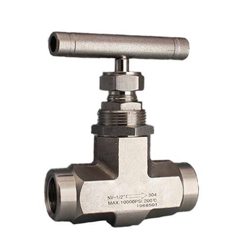 1/4" 3/8" 1/2" BSP Female High Pressure 10000psi Stainless Steel 316 Shut Off Needle Globe Valve J13-320P Crane Flow Control(1/2",BSP) von MYGZNDDEV