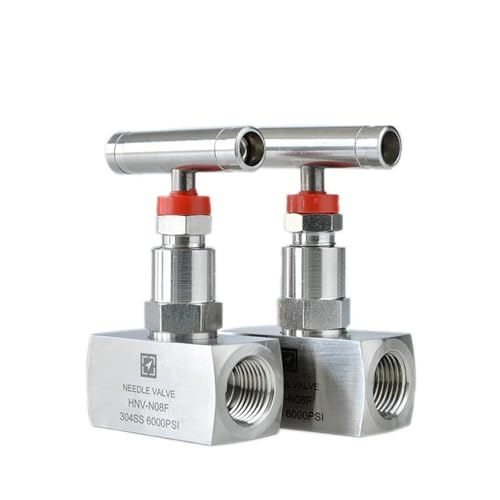 1/4" 3/8" 1/2" BSP NPT Female High Pressure Stainless Steel 304 Shut Off Needle Globe Valve J13-320P Crane Flow Control(1",BSP) von MYGZNDDEV