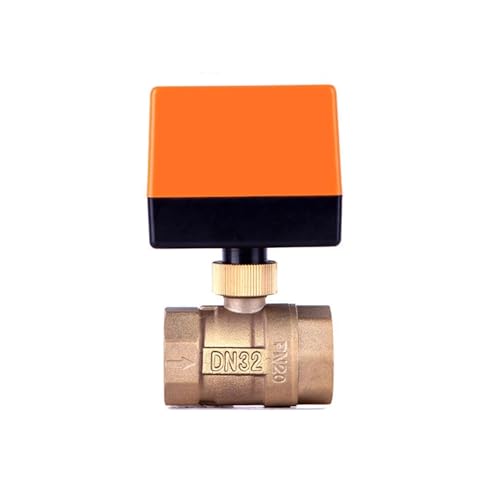1-1/4" Motorized Ball Valve 220V 12V 24V 3-Wire 2 Point Control DN32 Brass Electric Ball Valve(220VAC) von MYGZNDDEV