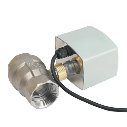 1" Stainless Steel Motorized Valve 220V 12V 24V 3-Wire 2 Control Electric Ball Valve Big Torque(24VAC) von MYGZNDDEV