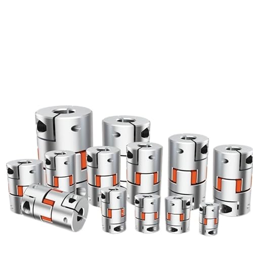 10pcs LF-B-D45L78 Aluminum Shaft Coupler Jaw Plum Spider Clamping Type CNC Motor Encoder Coupling 10mm to 25mm For Dividing Table(10x22) von MYGZNDDEV