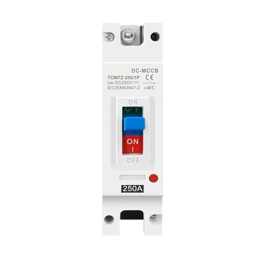 1P DC 250V DC Solar Molded Case Circuit Breaker MCCB Overload Protection Switch Protector for Solar Photovoltaic PV(150A) von MYGZNDDEV