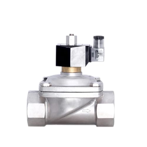 2" Normally Open Stainless Steel Solenoid Valve With LED Power Indicator 24V 12V 220V 110V(BSP_24VDC_NBR-SEAL) von MYGZNDDEV