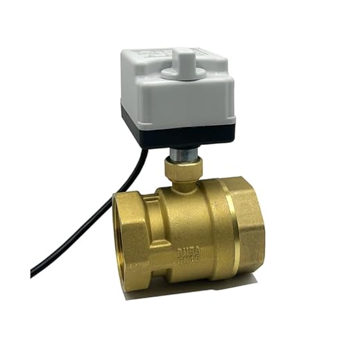2" Two Way Motorized Ball Valve With Manual Switch 220V 12V 24V Brass Electric Ball Valve 3-Wire 2 Point Control(12VDC) von MYGZNDDEV