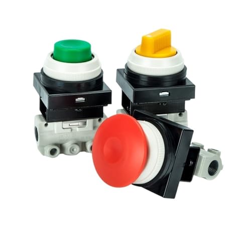 2pcs Pneumatic button switch two position three-way mechanical valve manual valve VM130-01-33A VM130-01-30RA VM120-01-30RA(VM130-01-34YA) von MYGZNDDEV