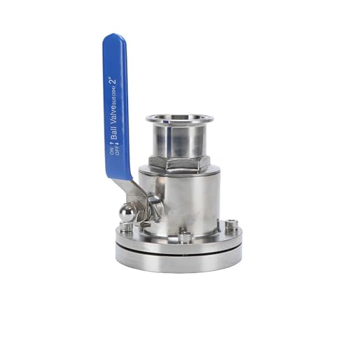 3/4" 1" 1-1/4" 2“ Stainless Steel Flanged Tank Bottom Valve Sanitary Quick-install Tank Bottom Ball Valves For Homebrew(76mm Ferrule 91) von MYGZNDDEV