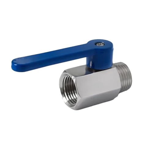 304 Stainless Steel ball Valve Internal and external thread red, blue, yellow long handle switch Water Valve(F-F_1/4") von MYGZNDDEV
