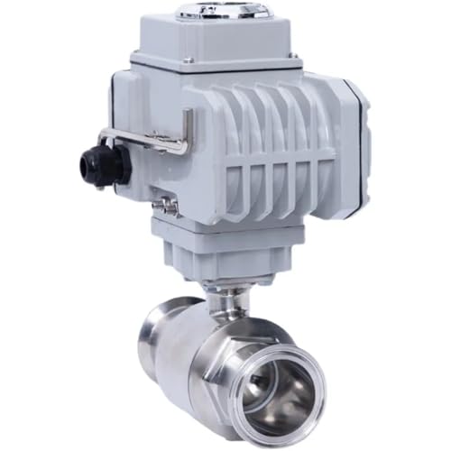 57mm Sanitary Stainless Steel Motorized Ball Valve 12V Flush Type for Pneumatic Or Hydraulic Systems(110VAC) von MYGZNDDEV