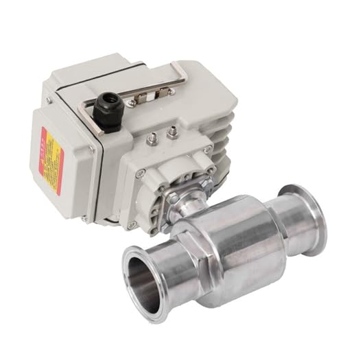 57mm Sanitary Stainless Steel Quick Connect Electric Ball Valve 220V 110V 12V 24V Clamp Type Quick-fit Through Ball Valves(220VAC) von MYGZNDDEV