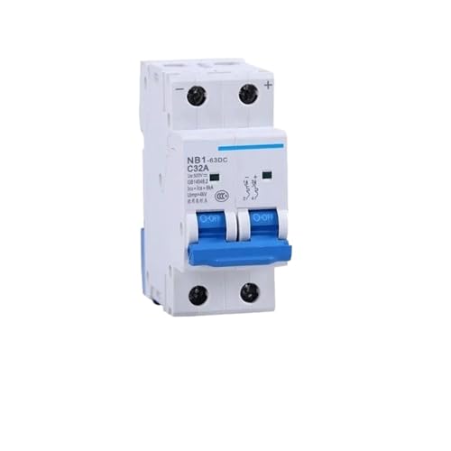 DC Circuit Breaker NB1-63DC 2P DC500V 6KA C1A 2A 3A 4A 5A 6A 10A 16A 20A 25A 32A 40A 50A 63A Mini DC Circuit Breaker(10A) von MYGZNDDEV