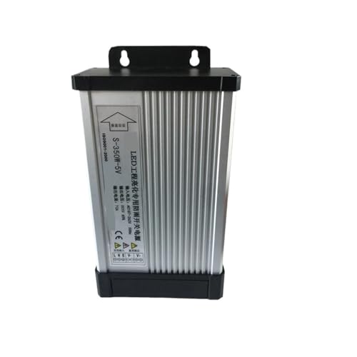 MYGZNDDEV 5V 60A 70A 80A Rainproof Switching Power Supply 220V AC to DC Transformer 300W 350W 400W Adapter for LED Strip Light Display(80A 400W) von MYGZNDDEV