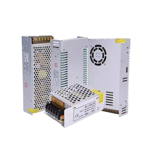 MYGZNDDEV DC 6V 3A 4A 5A 6A 10A 50A 60A Regulated Switching Power Supply Voltage Regulator 18W 60W 300W 360W AC 110V 220V Source Adapter(6A 36W) von MYGZNDDEV