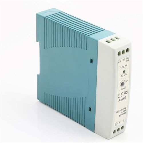 MYGZNDDEV MDR-10 12V 5V 15V 24V 36V 48V 10W Din Rail Power Supply ac-dc Driver AC/DC Wide Constant Voltage LED Strip 110V 220V(12V_10W) von MYGZNDDEV