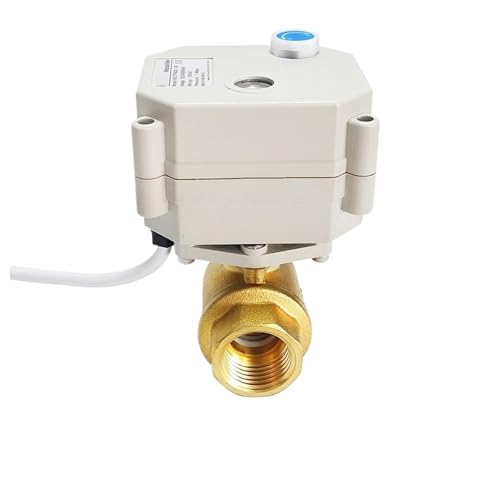 TF Motorized Ball Valve DN15 Brass Valve Metal Gears DC12V or DC24V Control With Signal Feedback(BSP THREAD_DC5V_CR301) von MYGZNDDEV