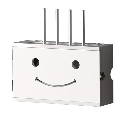 MYIESAXL Aufbewahrungsbox für WiFi-Router, Router-Regal, Wandhalterung, Wireless-Router-Rack, Modemkabel, Router-Abdeckung, Kabel-Wandstecker-Board-Regal, Tv-Set-Top-Box-Wand, Dekorieren von MYIESAXL