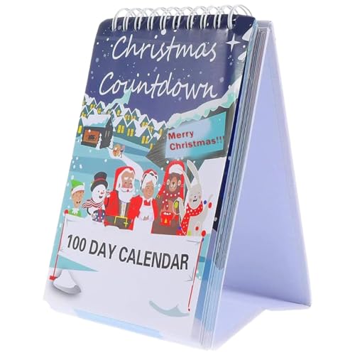 100-Tage-Weihnachts-Countdown-Kalender 2025. 100-Tage-Weihnachts-Countdown-Kalender, interaktives Festival, Heim- und Schreibtischdekor(1pcs) von MYIHUIHUI