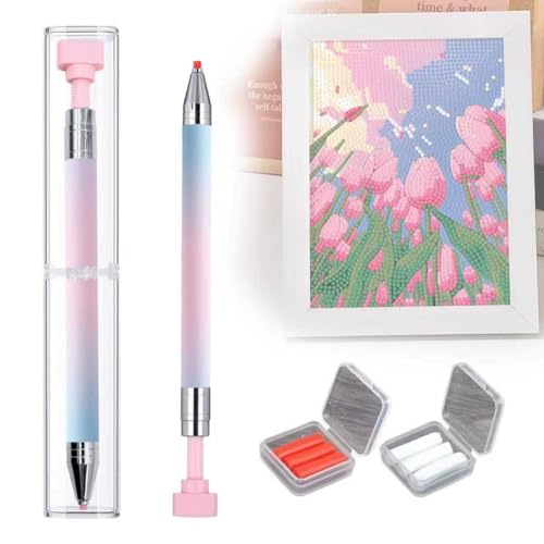 MYIHUIHUI Diamond Art Nachfüllbarer Wachsstift Nail Art Strass Picker Pens Automatischer nachfüllbarer Wachsstift for Diamantmalerei(1pcs-a) von MYIHUIHUI