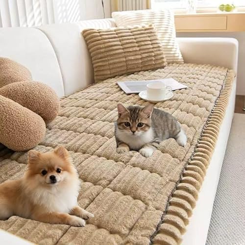 MYIHUIHUI Pawcart Couchbezug, ultraweicher, Rutschfester Plüsch mit wasserdichtem Futter, waschbar, Paw Lounge, Haustier-Couch for Hunde(#01,Medium) von MYIHUIHUI
