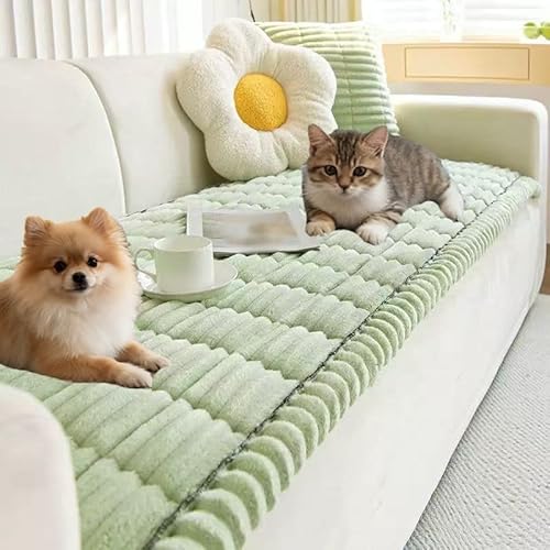 MYIHUIHUI Pawcart Couchbezug, ultraweicher, Rutschfester Plüsch mit wasserdichtem Futter, waschbar, Paw Lounge, Haustier-Couch for Hunde(#03,Small) von MYIHUIHUI