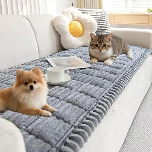 MYIHUIHUI Pawcart Couchbezug, ultraweicher, Rutschfester Plüsch mit wasserdichtem Futter, waschbar, Paw Lounge, Haustier-Couch for Hunde(#04,Medium) von MYIHUIHUI