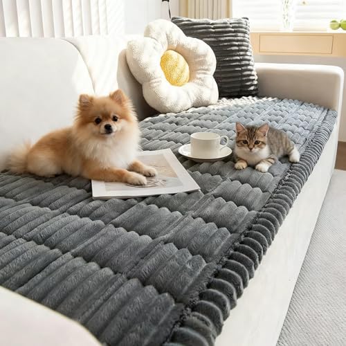 MYIHUIHUI Pawcart Couchbezug, ultraweicher, Rutschfester Plüsch mit wasserdichtem Futter, waschbar, Paw Lounge, Haustier-Couch for Hunde(#05,Medium) von MYIHUIHUI