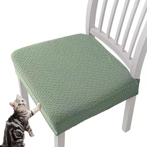 MYIHUIHUI wasserdichte Jacquard-Stuhlsitzbezüge, Sitzbezüge for Stühle, strapazierfähiger Stretch-Jacquard, abnehmbares, waschbares Set, leicht zu reinigen(#01,2pcs) von MYIHUIHUI