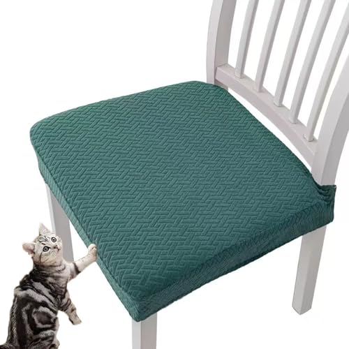 MYIHUIHUI wasserdichte Jacquard-Stuhlsitzbezüge, Sitzbezüge for Stühle, strapazierfähiger Stretch-Jacquard, abnehmbares, waschbares Set, leicht zu reinigen(#08,2pcs) von MYIHUIHUI