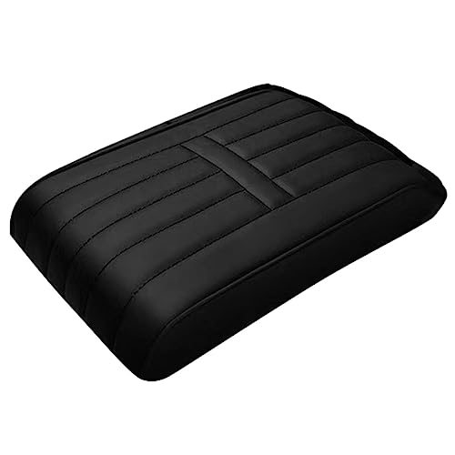 Auto Armlehne Kissen | Mittelkonsole Abdeckung Memory Foam Armlehne Matte - Wasserdichte PU Leder Auto Mittelkonsole Abdeckungen, Anti-Rutsch Auto Handauflage Kissen, Auto Innenraum Zubehör Qincu-ca von MYJIO