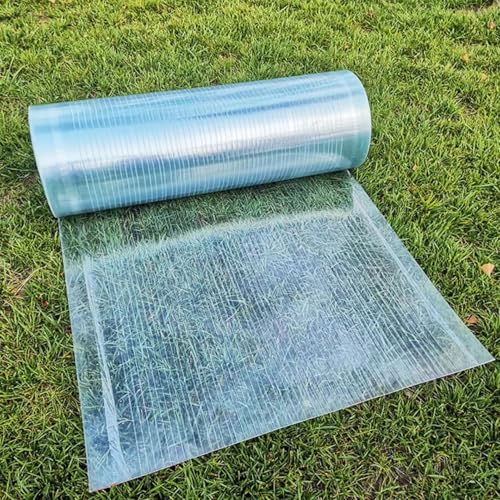 Transparente Wärmedämmung Tageslichtpaneele Polycarbonatplatten Dachplatten Geeignet für Garagen, Gebäudedächer und Decken(1.2x8m/3.94x26.24ft) von MYJIO